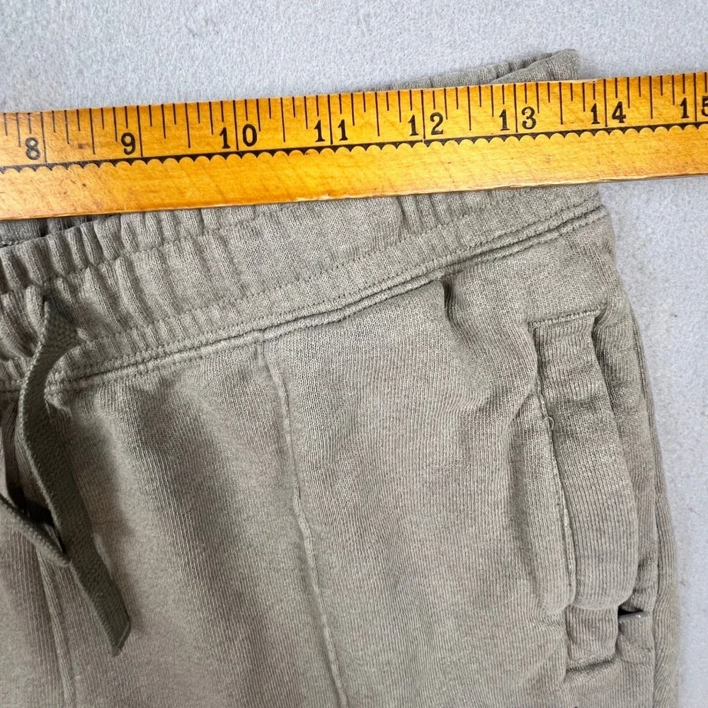 Jordan Flight Fleece Sweatpants Mens S Green Joggers DD7001-320 Athleisure